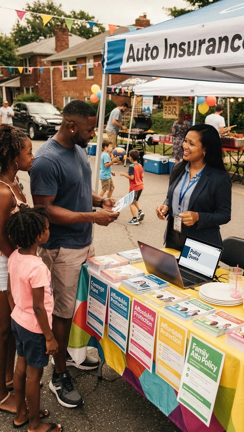 Porównanie różnych planów ubezpieczenia samochodowego w formie tabeli dla kierowców lokalnych.
