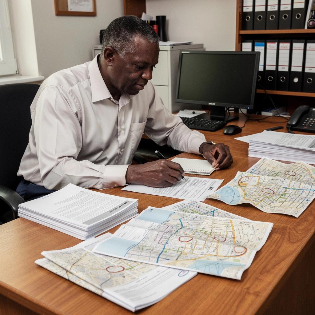 Grupa kierowców dzielących się doświadczeniami na forum internetowym.